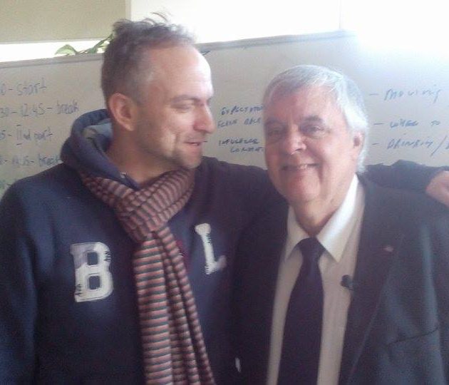 Фрэнк Пьюселик и Михаил Жилин